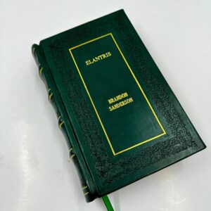 Elantris by Brandon Sanderson Leather-Bound