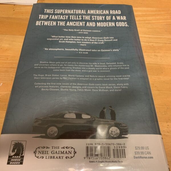 American Gods Volume 1: Shadows (Graphic Novel)