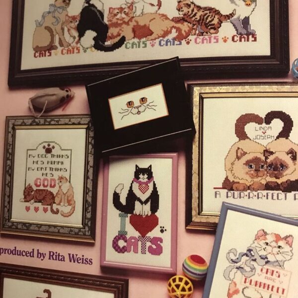 Cat Purr-sonalities in Cross Stitch - Image 2