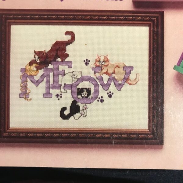 Cat Purr-sonalities in Cross Stitch - Image 3