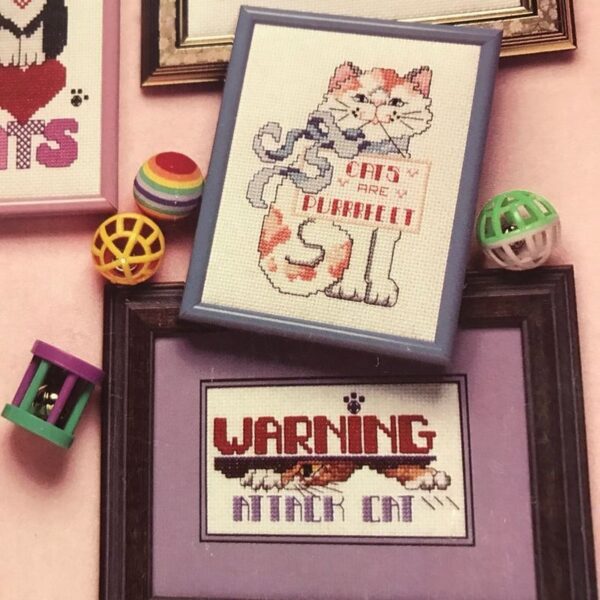 Cat Purr-sonalities in Cross Stitch - Image 4